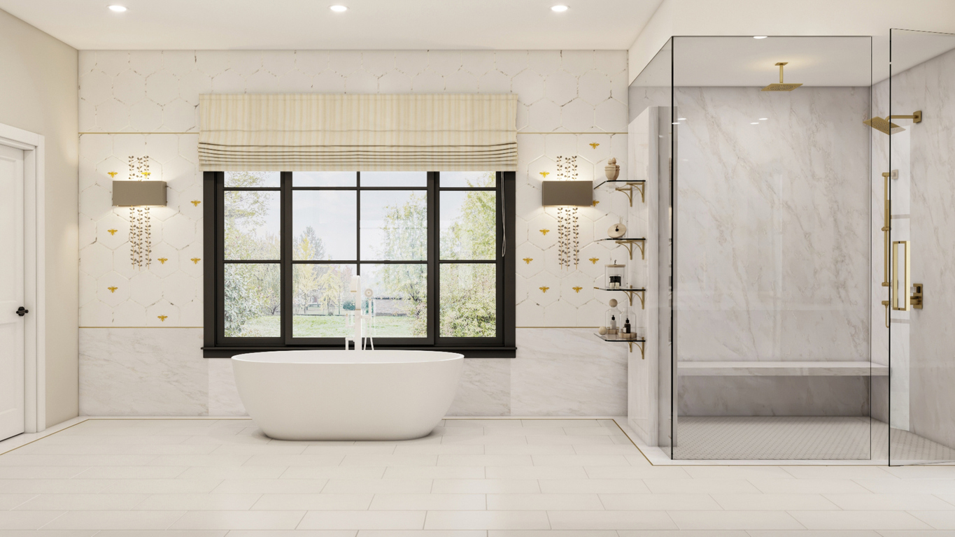 Modern Washroom Renovation Barrie