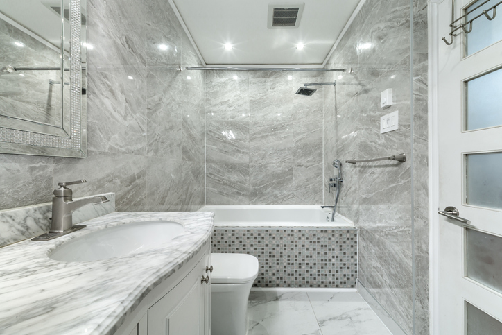 Modern Washroom Renovation Cambridge