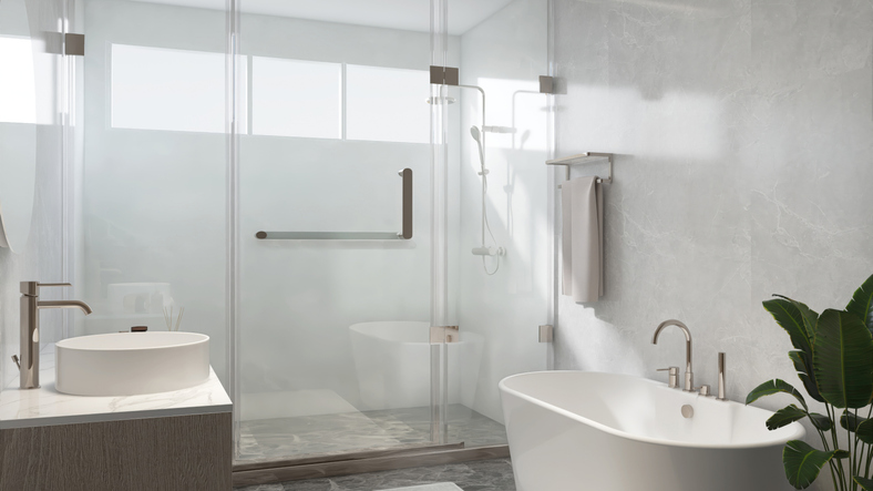 Shower and Bathtub