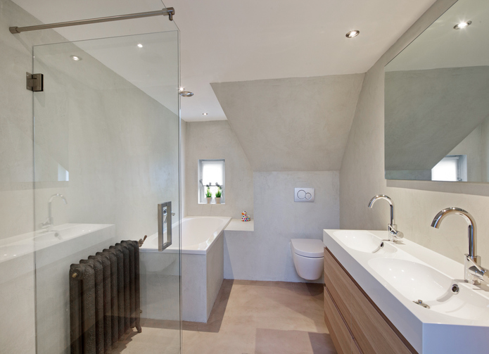 Modern Washroom Renovation Peterborough